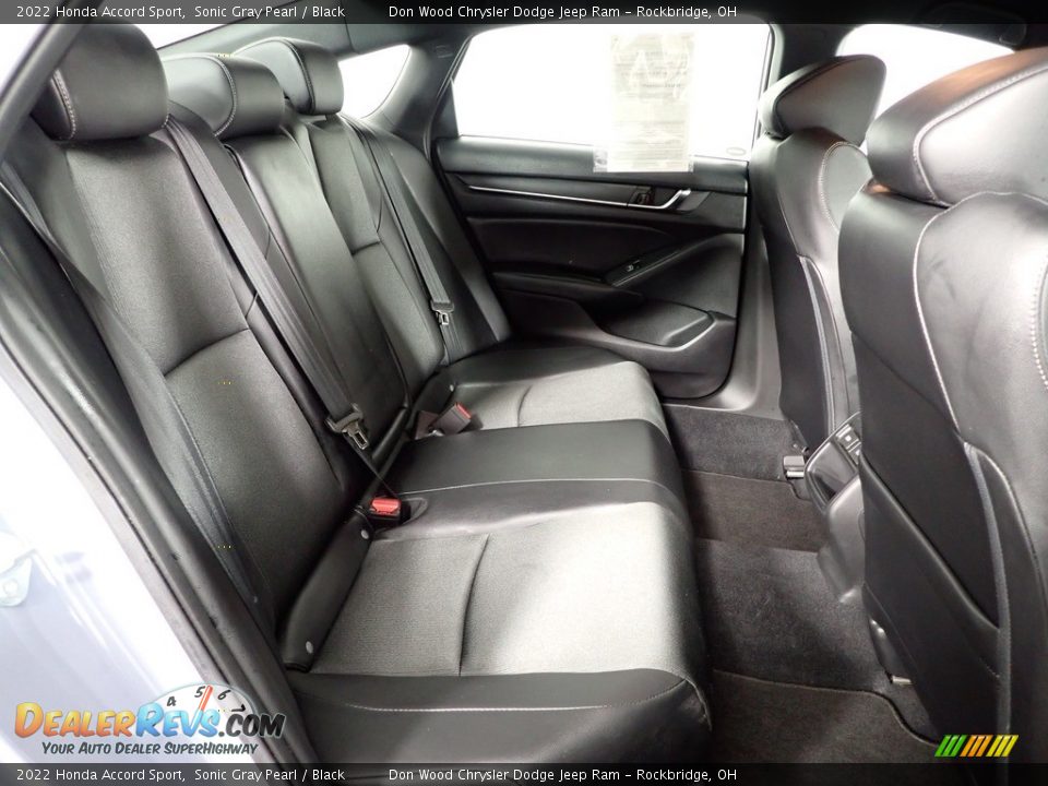 2022 Honda Accord Sport Sonic Gray Pearl / Black Photo #28