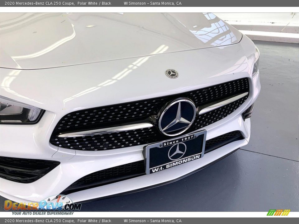 2020 Mercedes-Benz CLA 250 Coupe Polar White / Black Photo #30