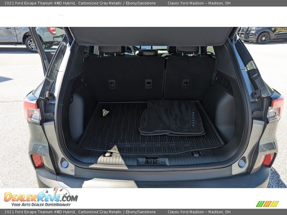 2021 Ford Escape Titanium 4WD Hybrid Carbonized Gray Metallic / Ebony/Sandstone Photo #20