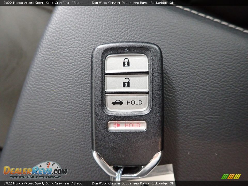 2022 Honda Accord Sport Sonic Gray Pearl / Black Photo #31