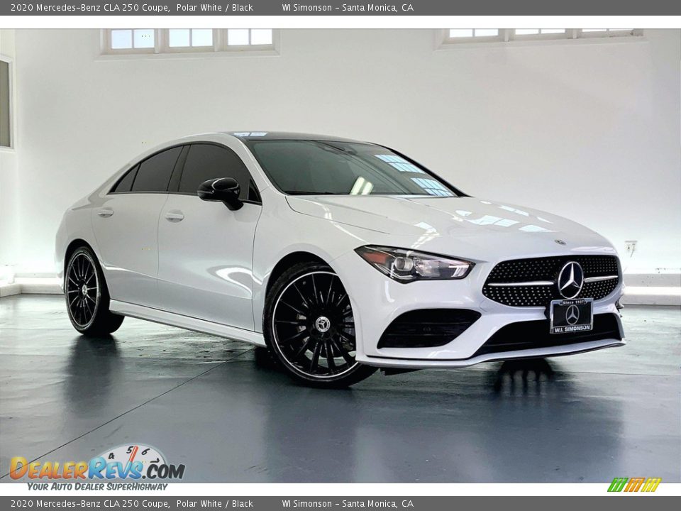 2020 Mercedes-Benz CLA 250 Coupe Polar White / Black Photo #34