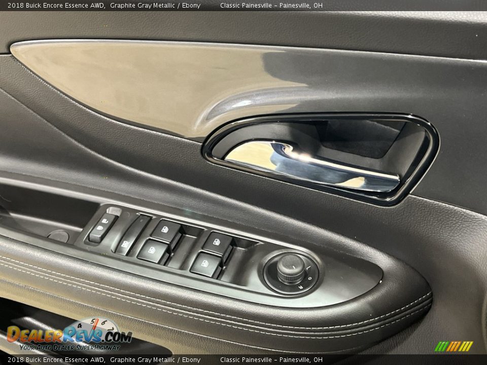 2018 Buick Encore Essence AWD Graphite Gray Metallic / Ebony Photo #23