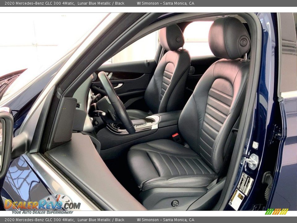 2020 Mercedes-Benz GLC 300 4Matic Lunar Blue Metallic / Black Photo #18