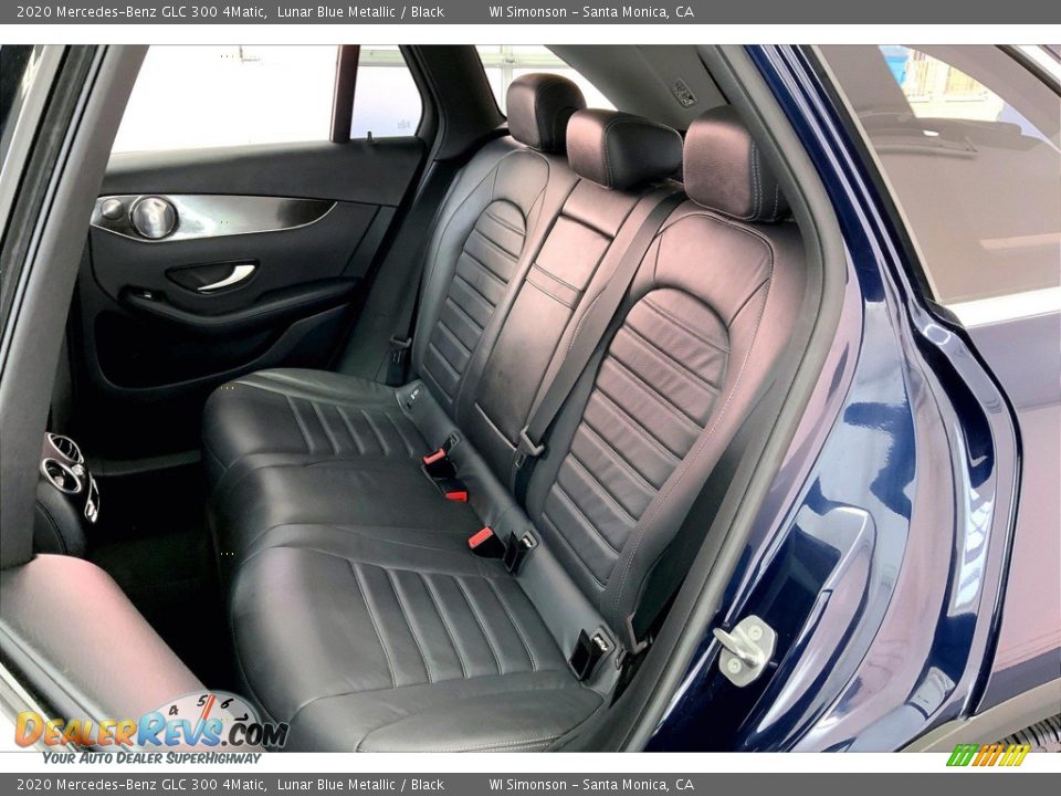 2020 Mercedes-Benz GLC 300 4Matic Lunar Blue Metallic / Black Photo #20