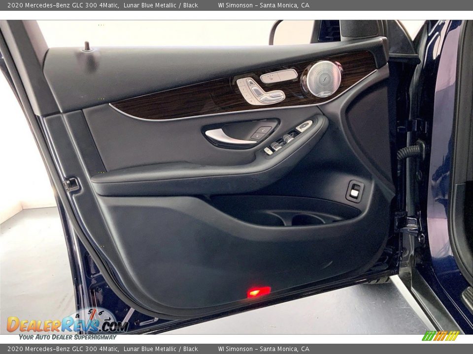 2020 Mercedes-Benz GLC 300 4Matic Lunar Blue Metallic / Black Photo #26