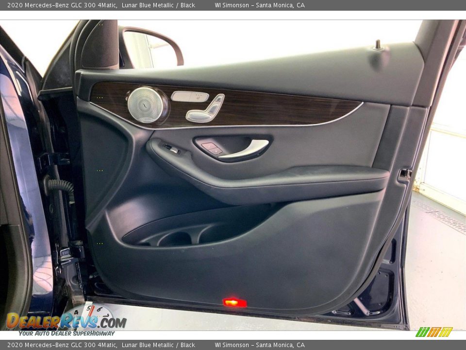 2020 Mercedes-Benz GLC 300 4Matic Lunar Blue Metallic / Black Photo #27