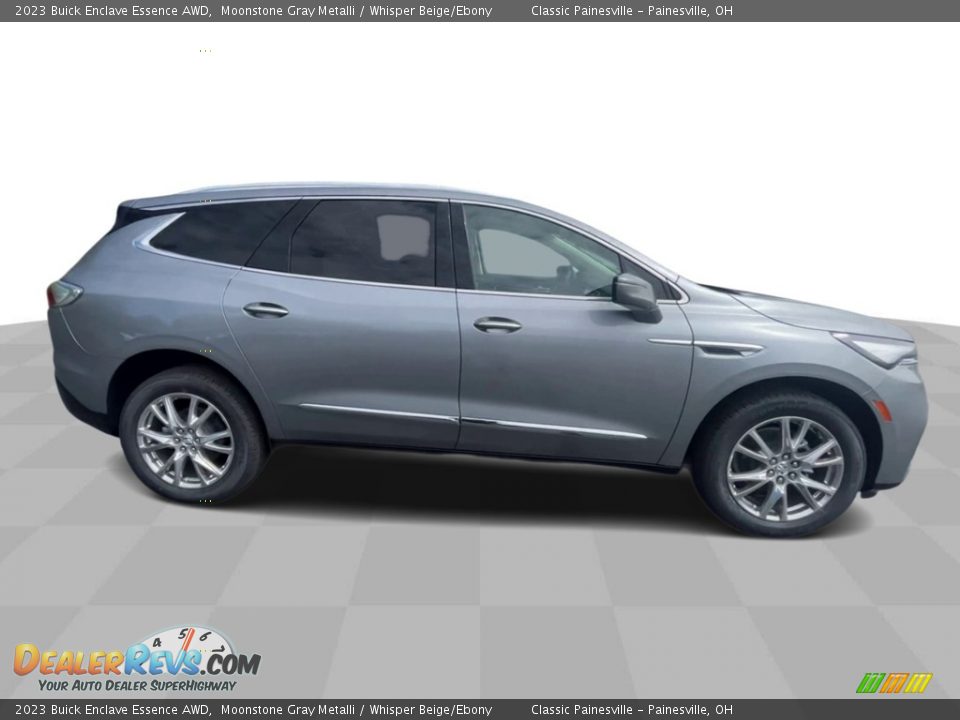 2023 Buick Enclave Essence AWD Moonstone Gray Metalli / Whisper Beige/Ebony Photo #9