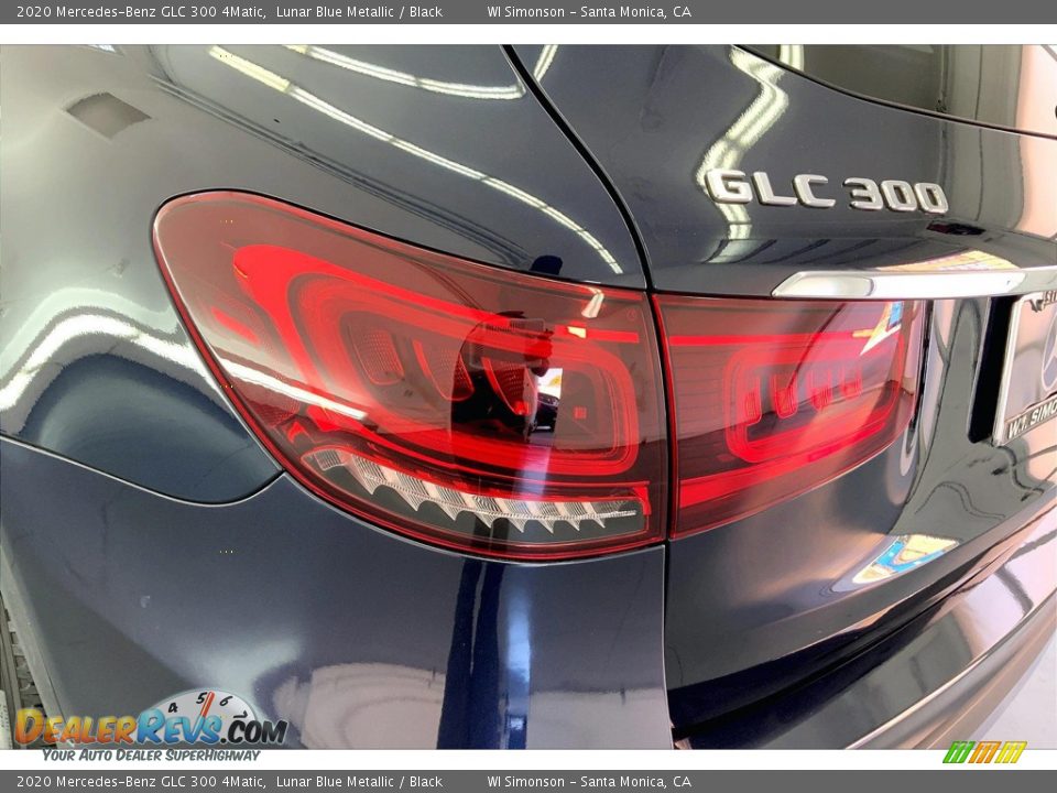 2020 Mercedes-Benz GLC 300 4Matic Lunar Blue Metallic / Black Photo #29