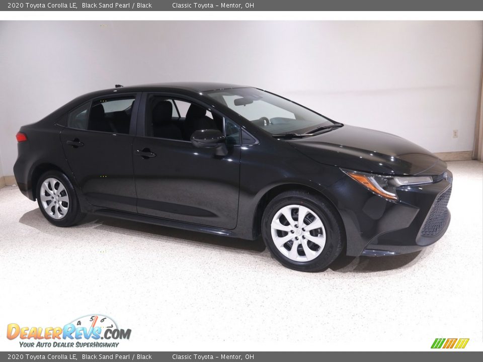 2020 Toyota Corolla LE Black Sand Pearl / Black Photo #1