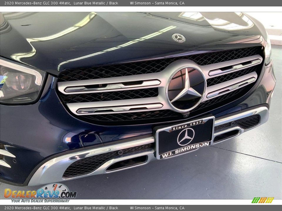 2020 Mercedes-Benz GLC 300 4Matic Lunar Blue Metallic / Black Photo #30