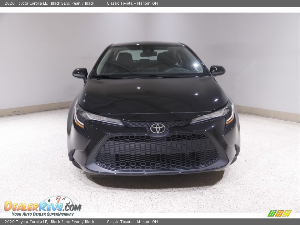 2020 Toyota Corolla LE Black Sand Pearl / Black Photo #2