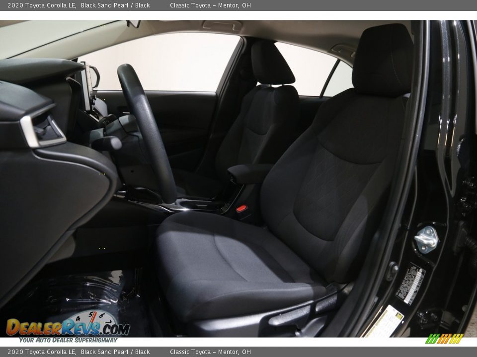 2020 Toyota Corolla LE Black Sand Pearl / Black Photo #5