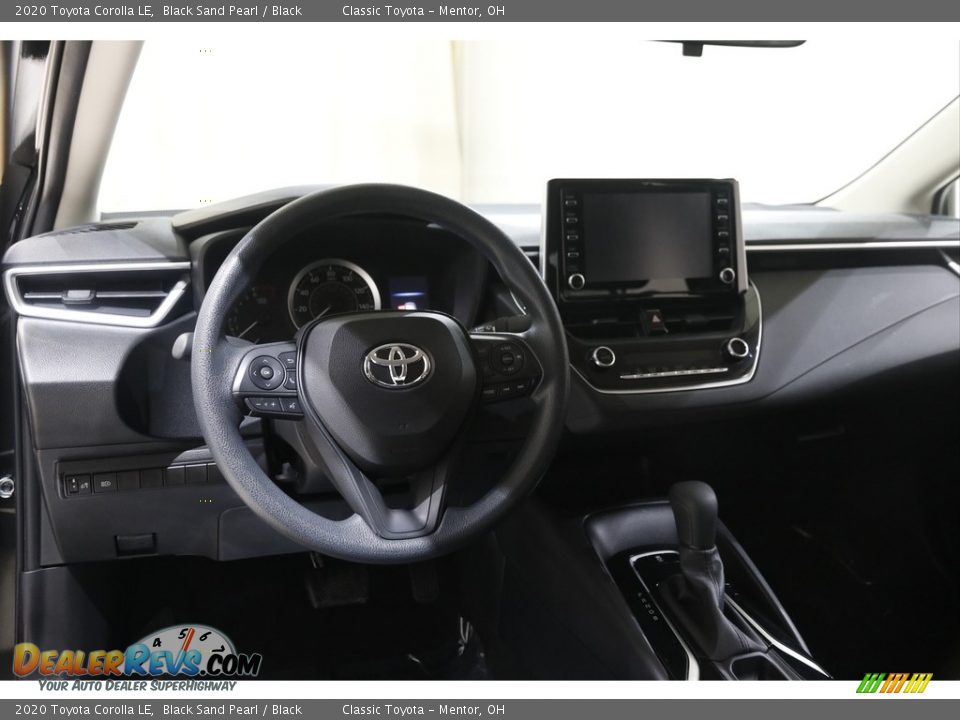 2020 Toyota Corolla LE Black Sand Pearl / Black Photo #6