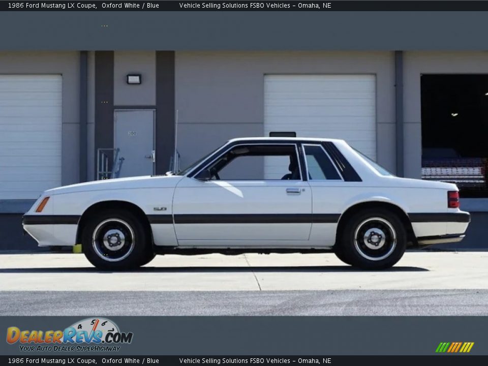 Oxford White 1986 Ford Mustang LX Coupe Photo #22