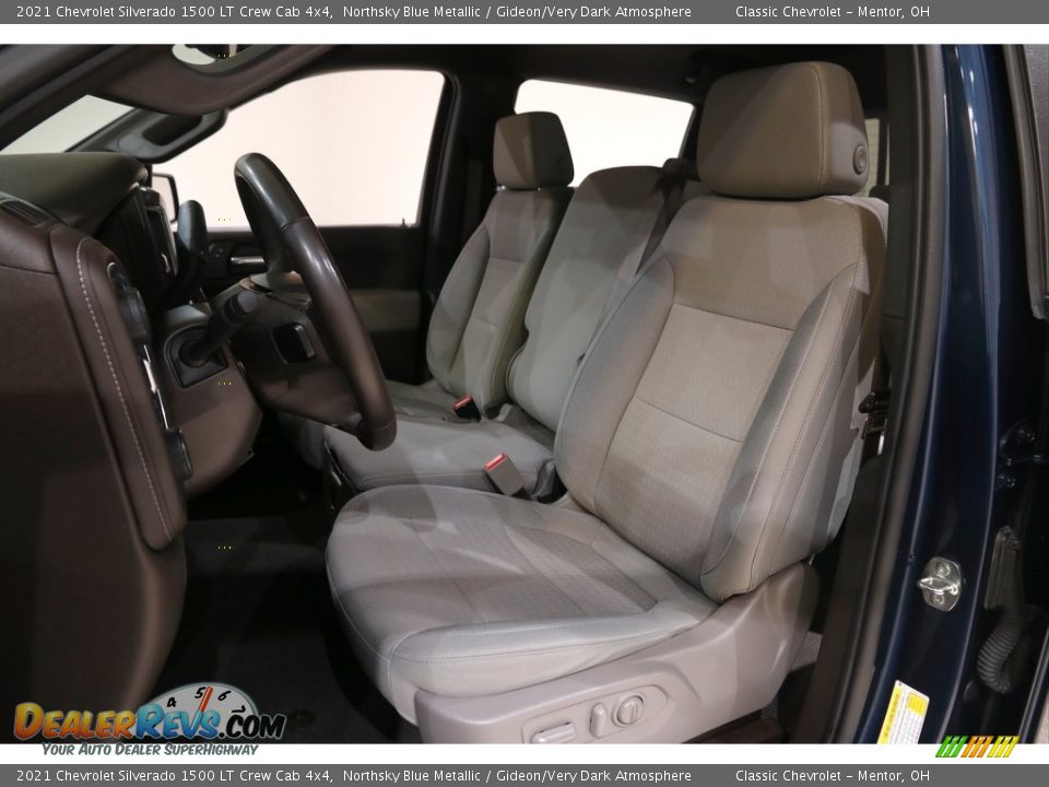 Front Seat of 2021 Chevrolet Silverado 1500 LT Crew Cab 4x4 Photo #5