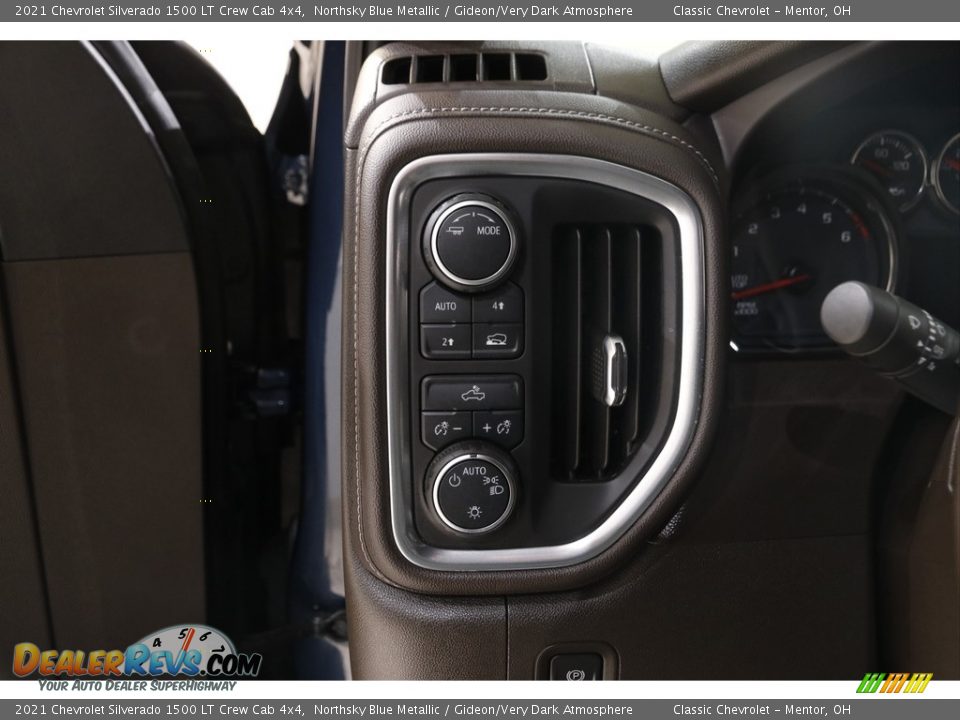 2021 Chevrolet Silverado 1500 LT Crew Cab 4x4 Northsky Blue Metallic / Gideon/Very Dark Atmosphere Photo #8