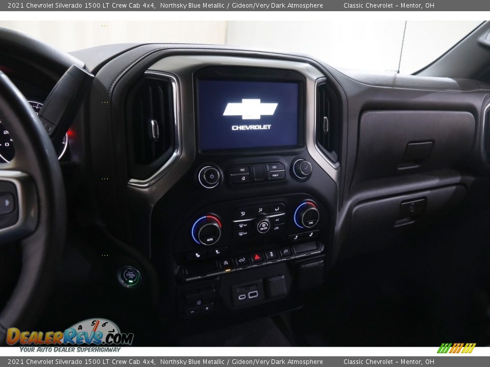 2021 Chevrolet Silverado 1500 LT Crew Cab 4x4 Northsky Blue Metallic / Gideon/Very Dark Atmosphere Photo #9