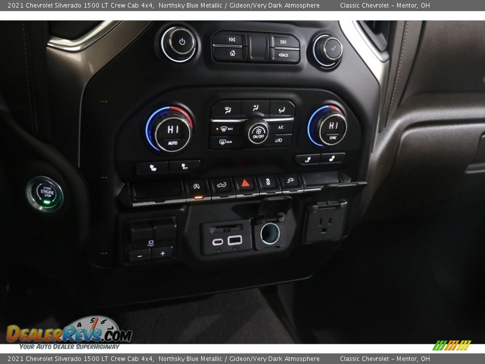 Controls of 2021 Chevrolet Silverado 1500 LT Crew Cab 4x4 Photo #14