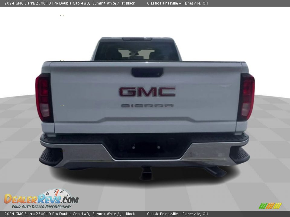 2024 GMC Sierra 2500HD Pro Double Cab 4WD Summit White / Jet Black Photo #7