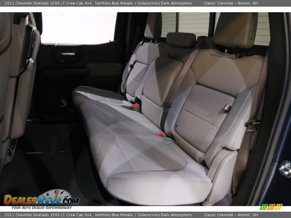 2021 Chevrolet Silverado 1500 LT Crew Cab 4x4 Northsky Blue Metallic / Gideon/Very Dark Atmosphere Photo #18