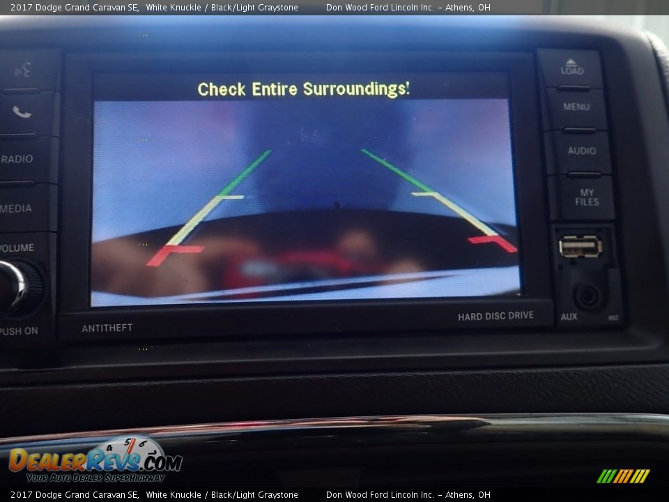 2017 Dodge Grand Caravan SE White Knuckle / Black/Light Graystone Photo #2