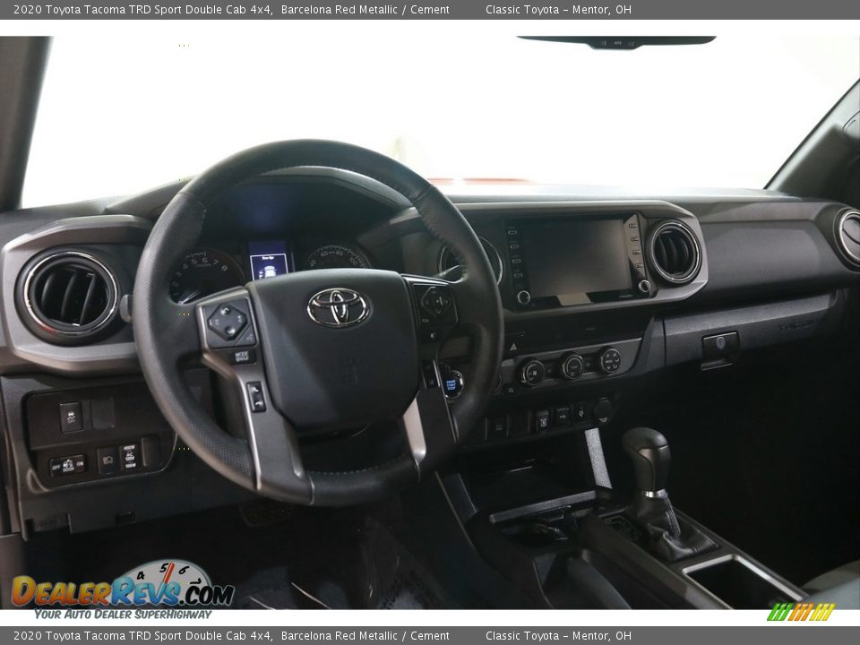 2020 Toyota Tacoma TRD Sport Double Cab 4x4 Barcelona Red Metallic / Cement Photo #6