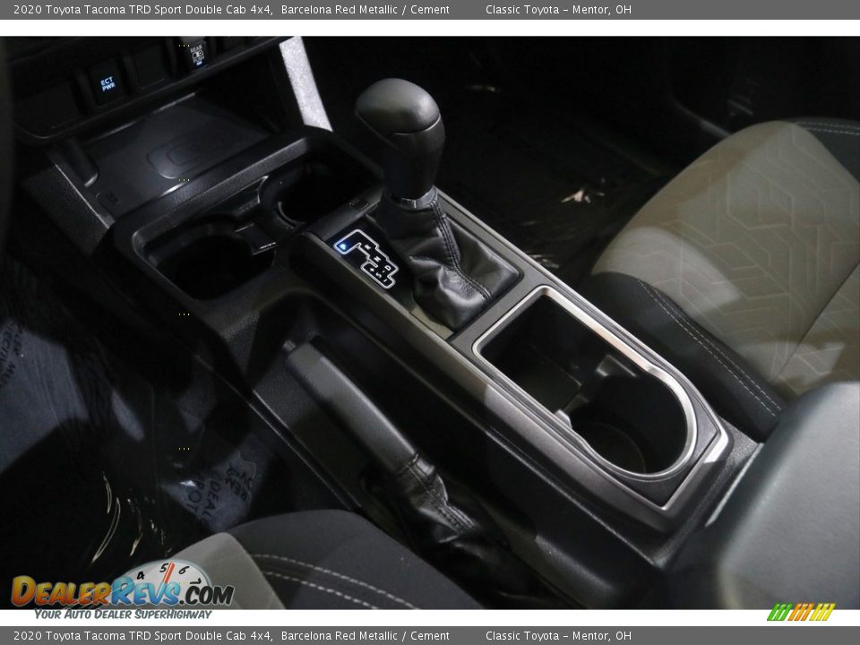 2020 Toyota Tacoma TRD Sport Double Cab 4x4 Barcelona Red Metallic / Cement Photo #13