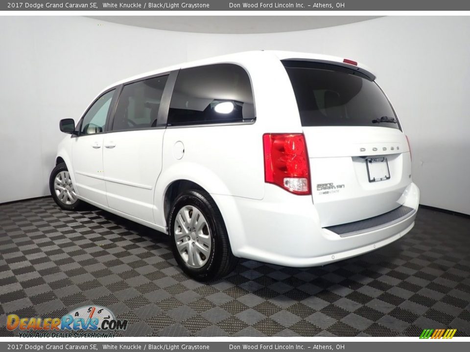 2017 Dodge Grand Caravan SE White Knuckle / Black/Light Graystone Photo #11