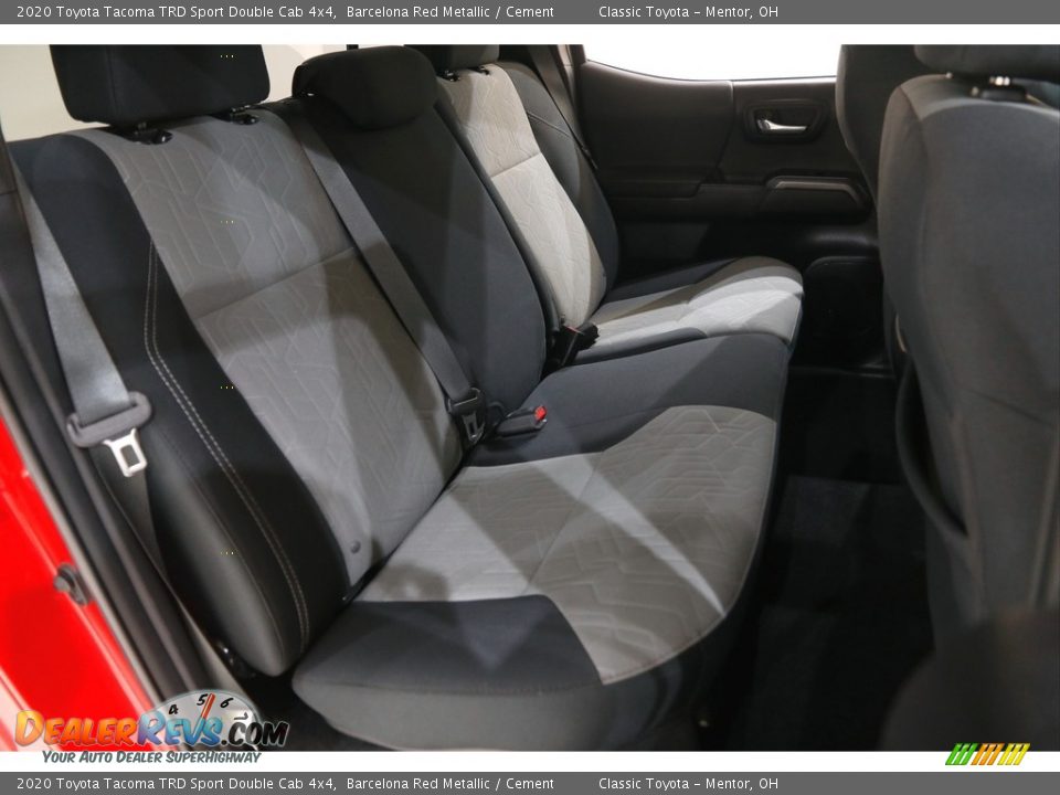 2020 Toyota Tacoma TRD Sport Double Cab 4x4 Barcelona Red Metallic / Cement Photo #15