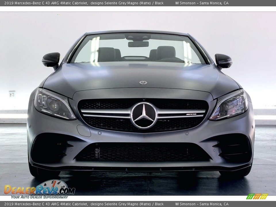 2019 Mercedes-Benz C 43 AMG 4Matic Cabriolet designo Selenite Grey Magno (Matte) / Black Photo #2