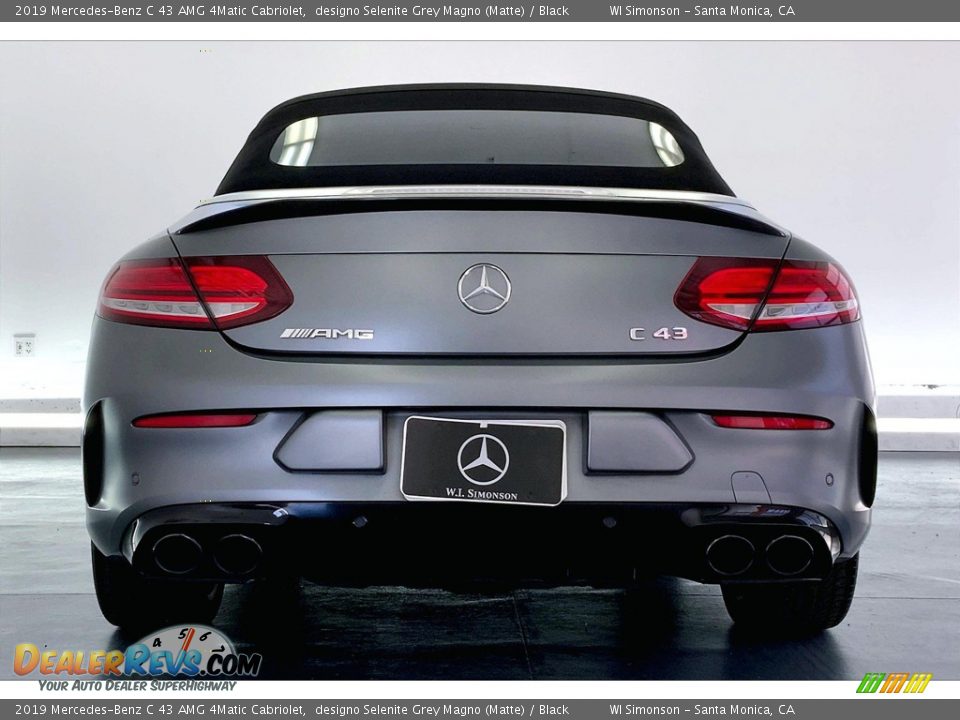 2019 Mercedes-Benz C 43 AMG 4Matic Cabriolet designo Selenite Grey Magno (Matte) / Black Photo #3