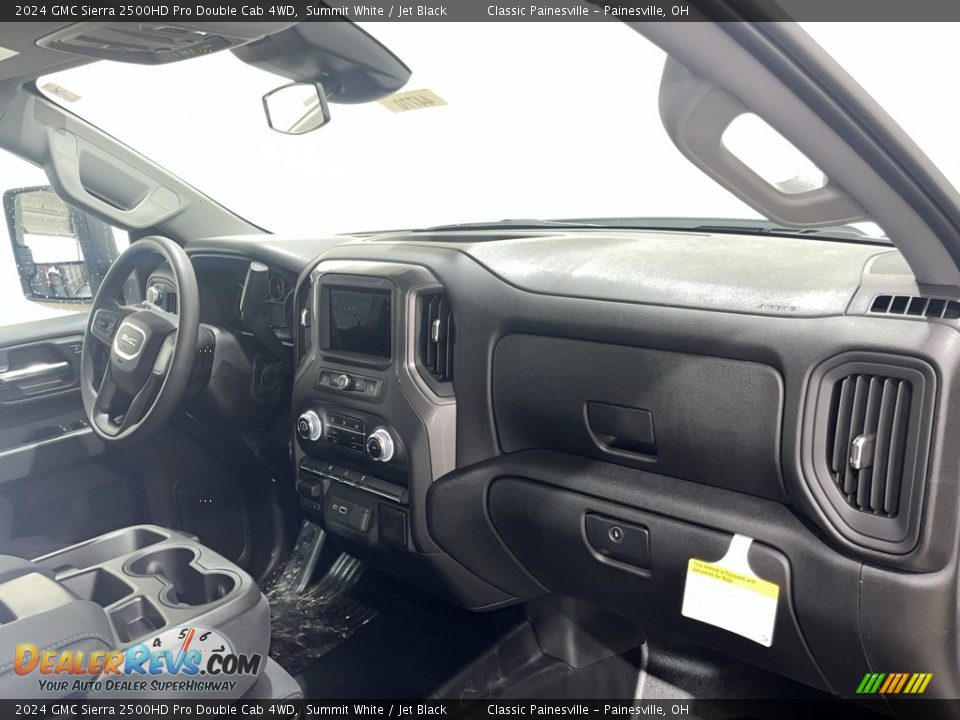 Dashboard of 2024 GMC Sierra 2500HD Pro Double Cab 4WD Photo #26