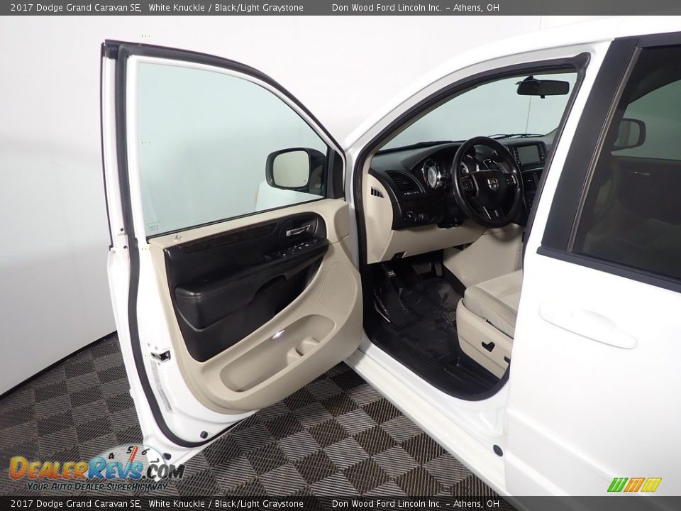 2017 Dodge Grand Caravan SE White Knuckle / Black/Light Graystone Photo #18