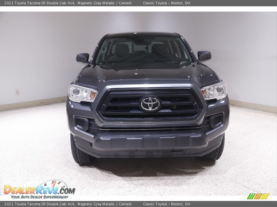 2021 Toyota Tacoma SR Double Cab 4x4 Magnetic Gray Metallic / Cement Photo #2