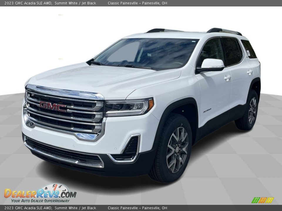 2023 GMC Acadia SLE AWD Summit White / Jet Black Photo #1