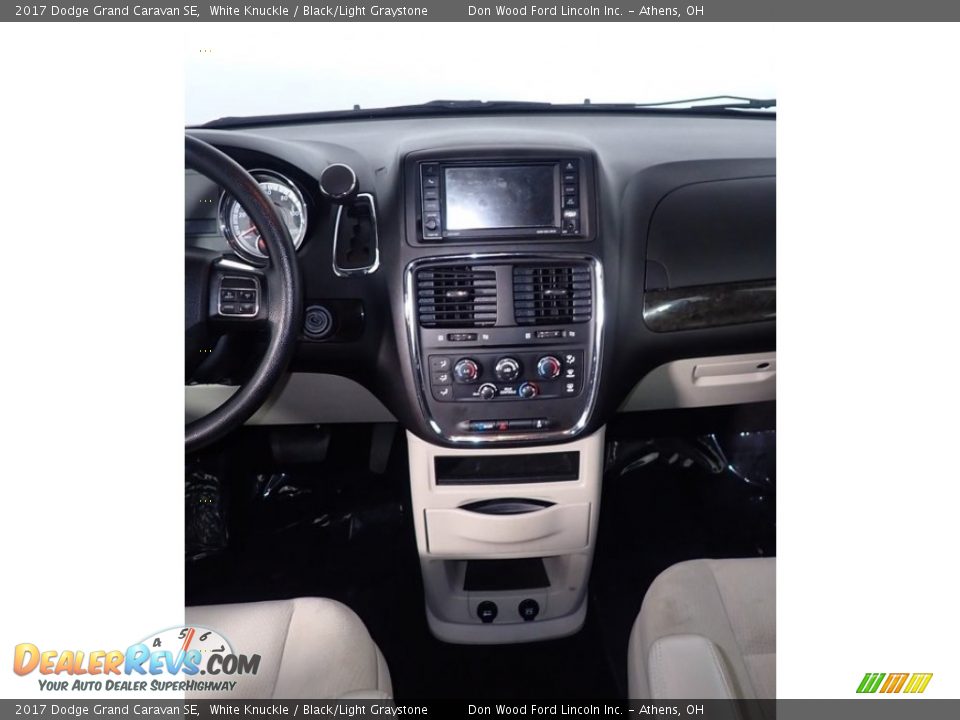 2017 Dodge Grand Caravan SE White Knuckle / Black/Light Graystone Photo #22