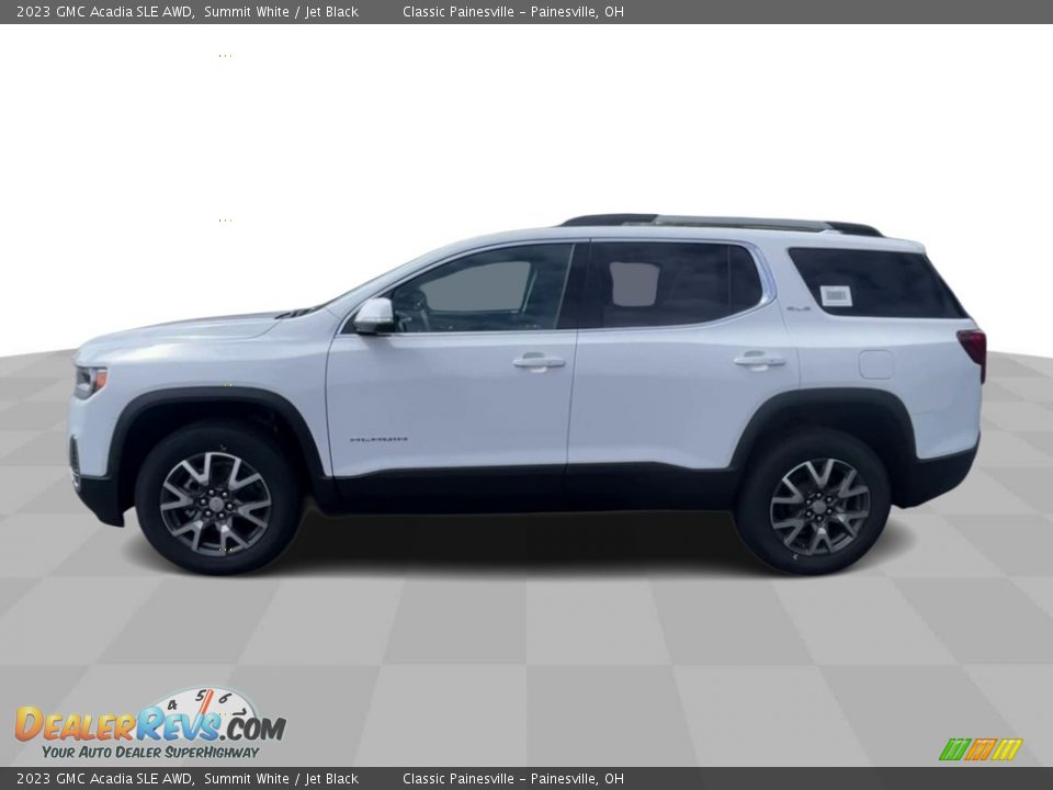 2023 GMC Acadia SLE AWD Summit White / Jet Black Photo #5