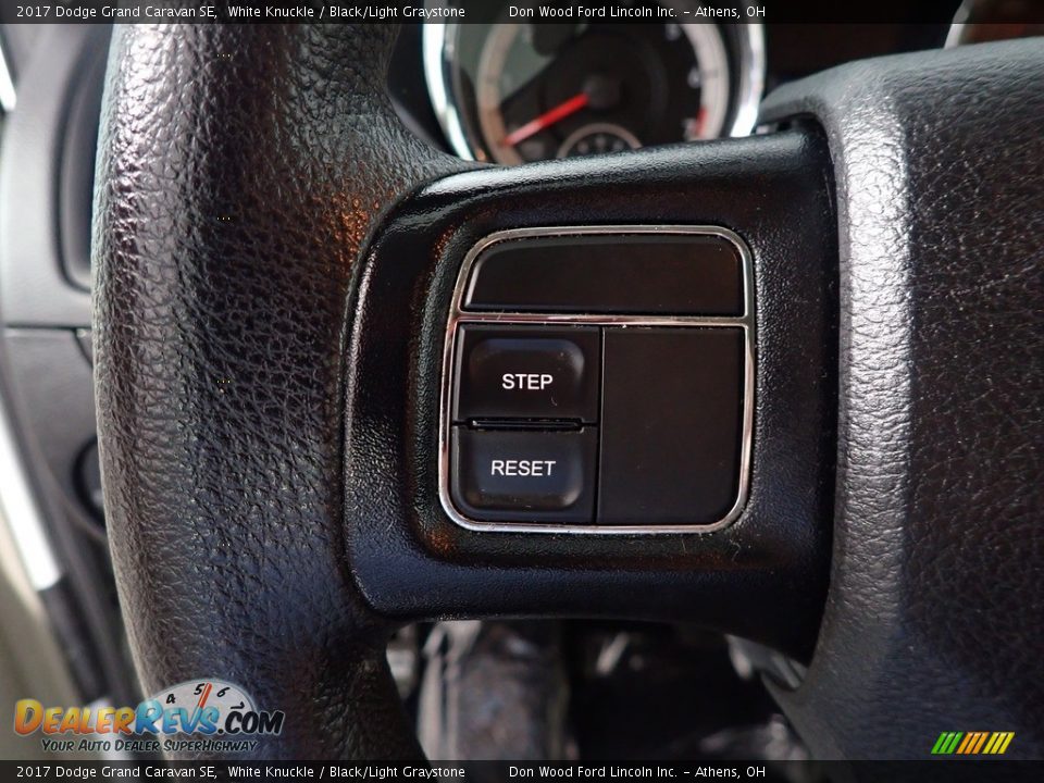 2017 Dodge Grand Caravan SE White Knuckle / Black/Light Graystone Photo #26