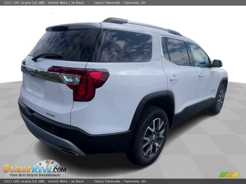 2023 GMC Acadia SLE AWD Summit White / Jet Black Photo #8