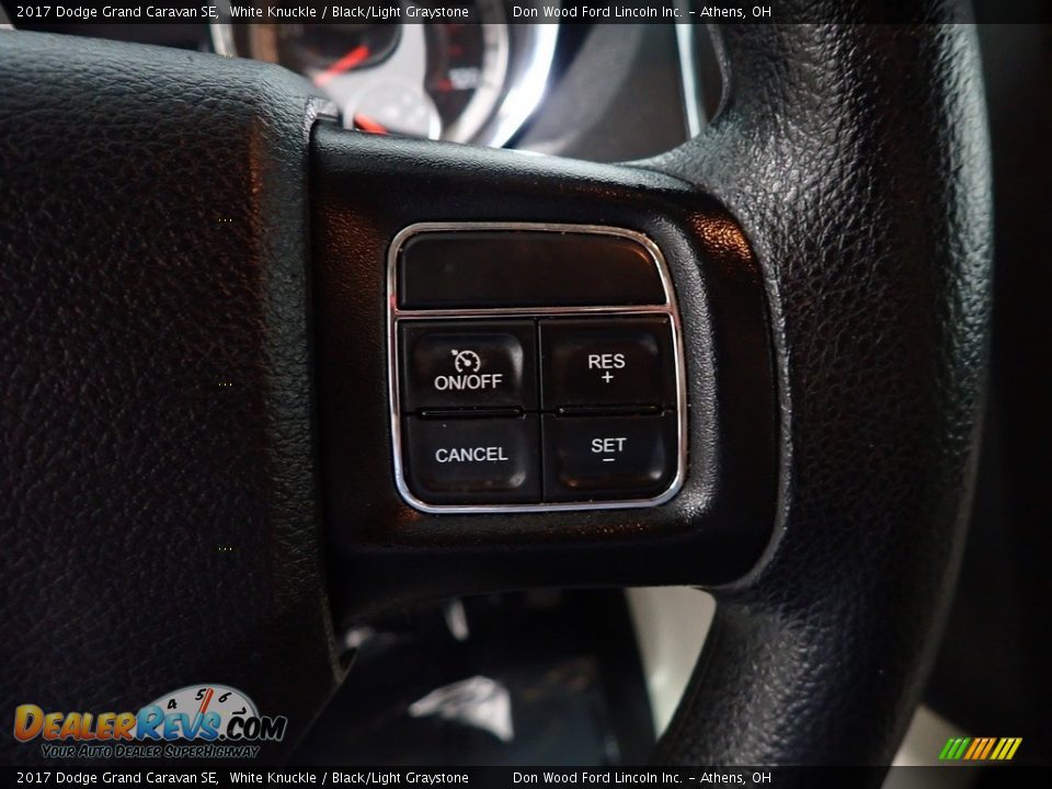 2017 Dodge Grand Caravan SE White Knuckle / Black/Light Graystone Photo #27