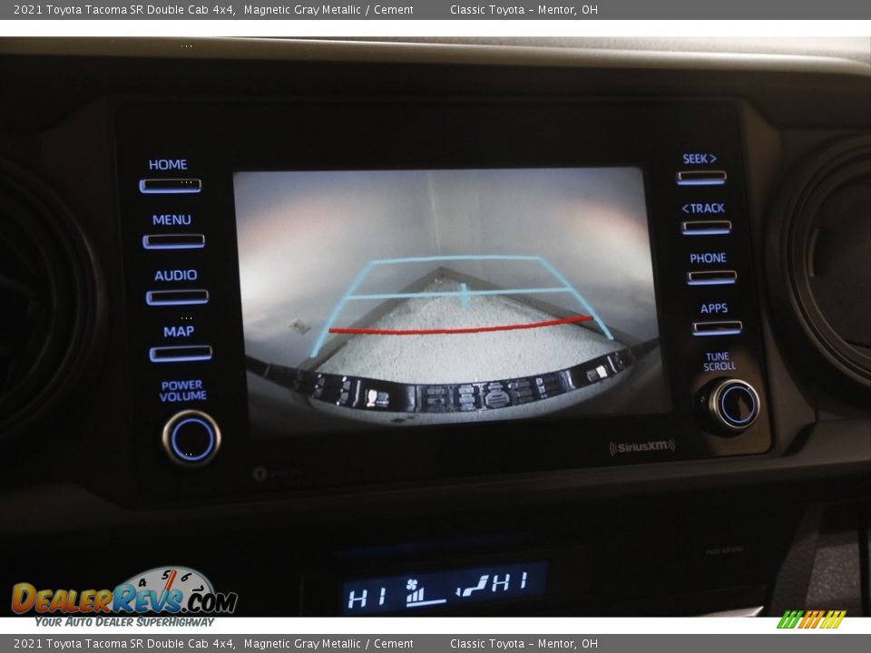 2021 Toyota Tacoma SR Double Cab 4x4 Magnetic Gray Metallic / Cement Photo #11