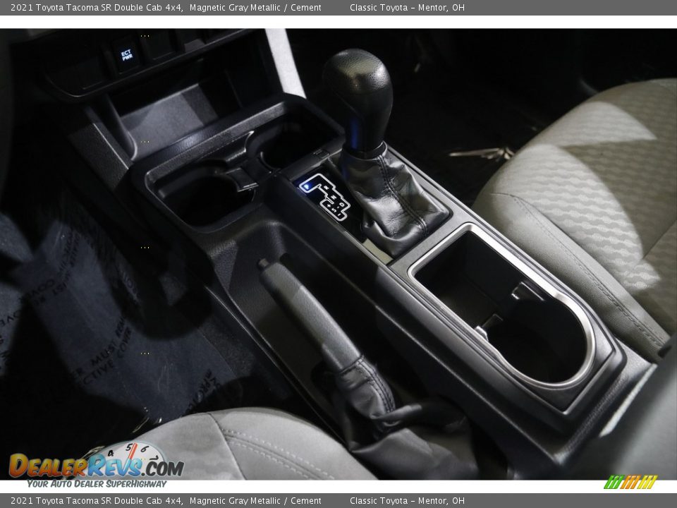 2021 Toyota Tacoma SR Double Cab 4x4 Magnetic Gray Metallic / Cement Photo #13