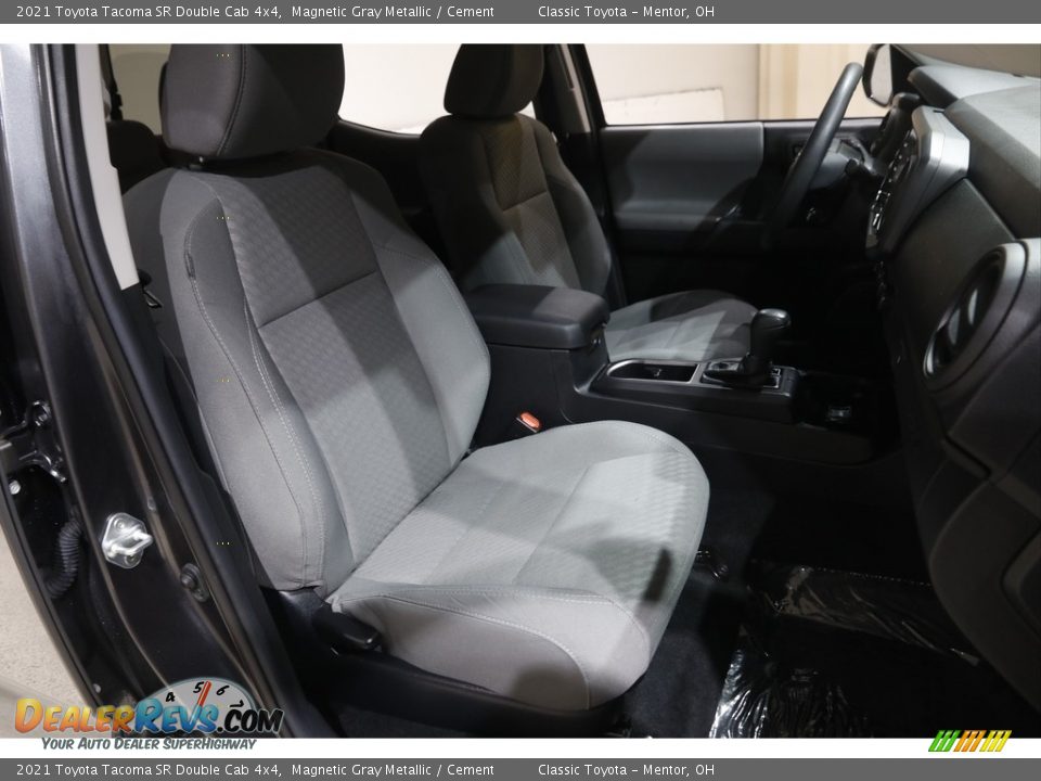 2021 Toyota Tacoma SR Double Cab 4x4 Magnetic Gray Metallic / Cement Photo #14