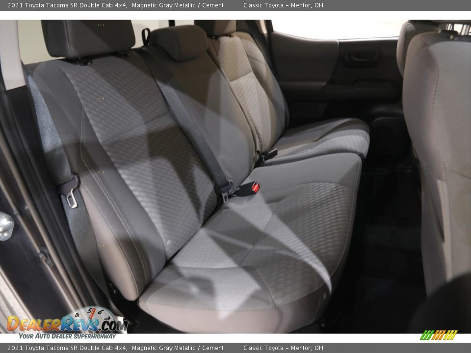 2021 Toyota Tacoma SR Double Cab 4x4 Magnetic Gray Metallic / Cement Photo #15