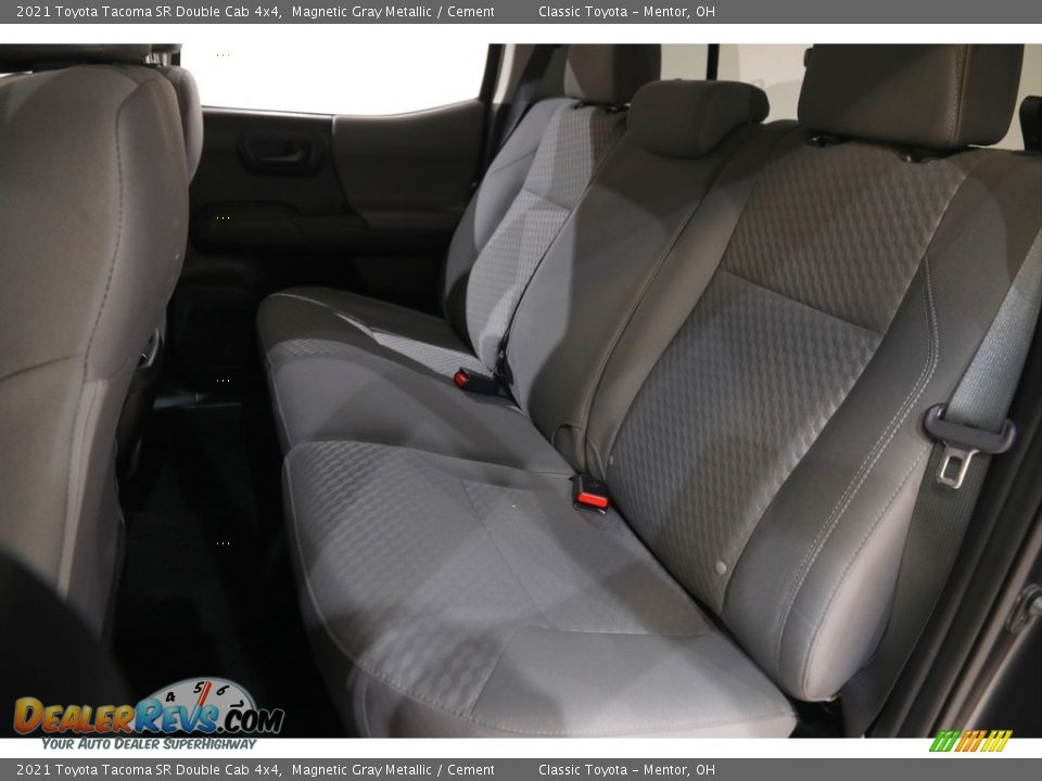 2021 Toyota Tacoma SR Double Cab 4x4 Magnetic Gray Metallic / Cement Photo #16