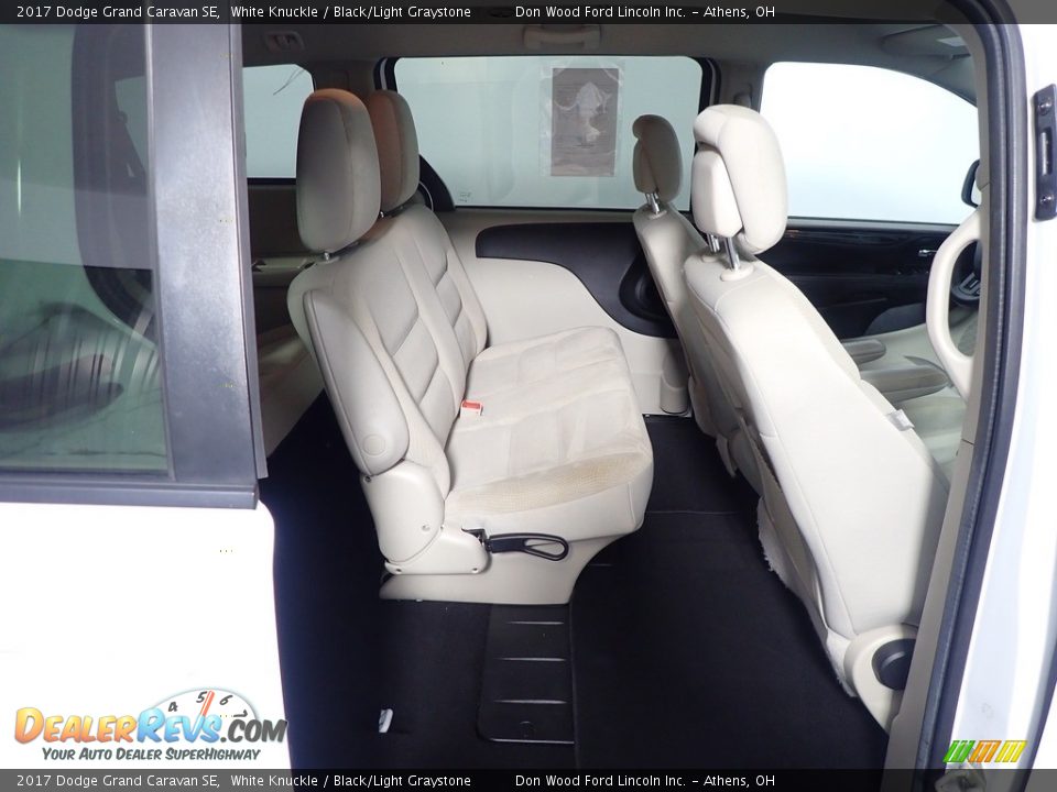 2017 Dodge Grand Caravan SE White Knuckle / Black/Light Graystone Photo #33