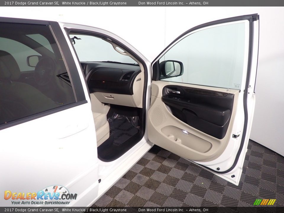 2017 Dodge Grand Caravan SE White Knuckle / Black/Light Graystone Photo #34