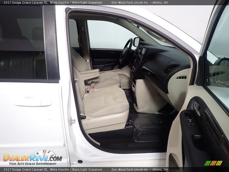 2017 Dodge Grand Caravan SE White Knuckle / Black/Light Graystone Photo #35