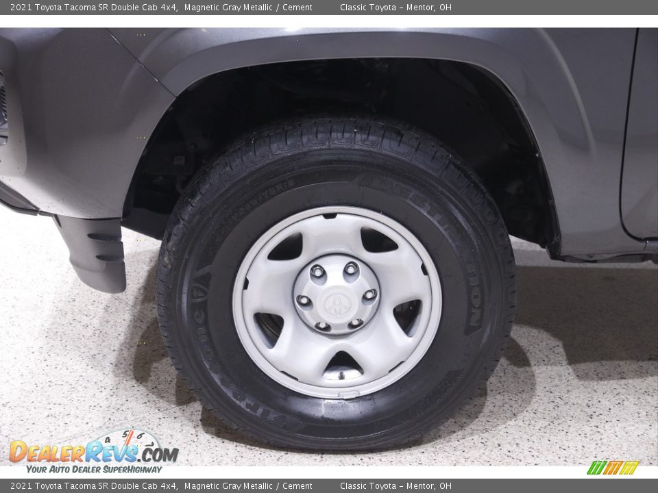 2021 Toyota Tacoma SR Double Cab 4x4 Magnetic Gray Metallic / Cement Photo #19