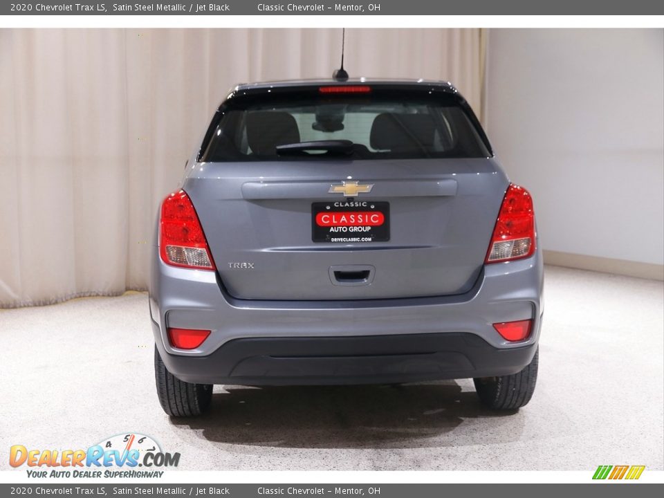 2020 Chevrolet Trax LS Satin Steel Metallic / Jet Black Photo #17